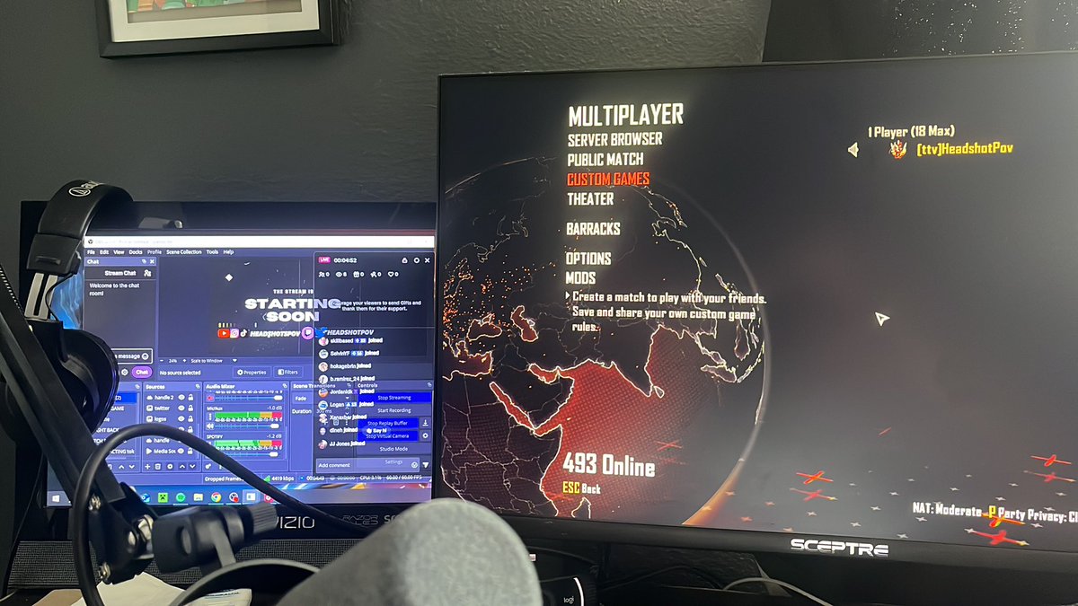 Live right now pull up twitch.tv/headshotpov