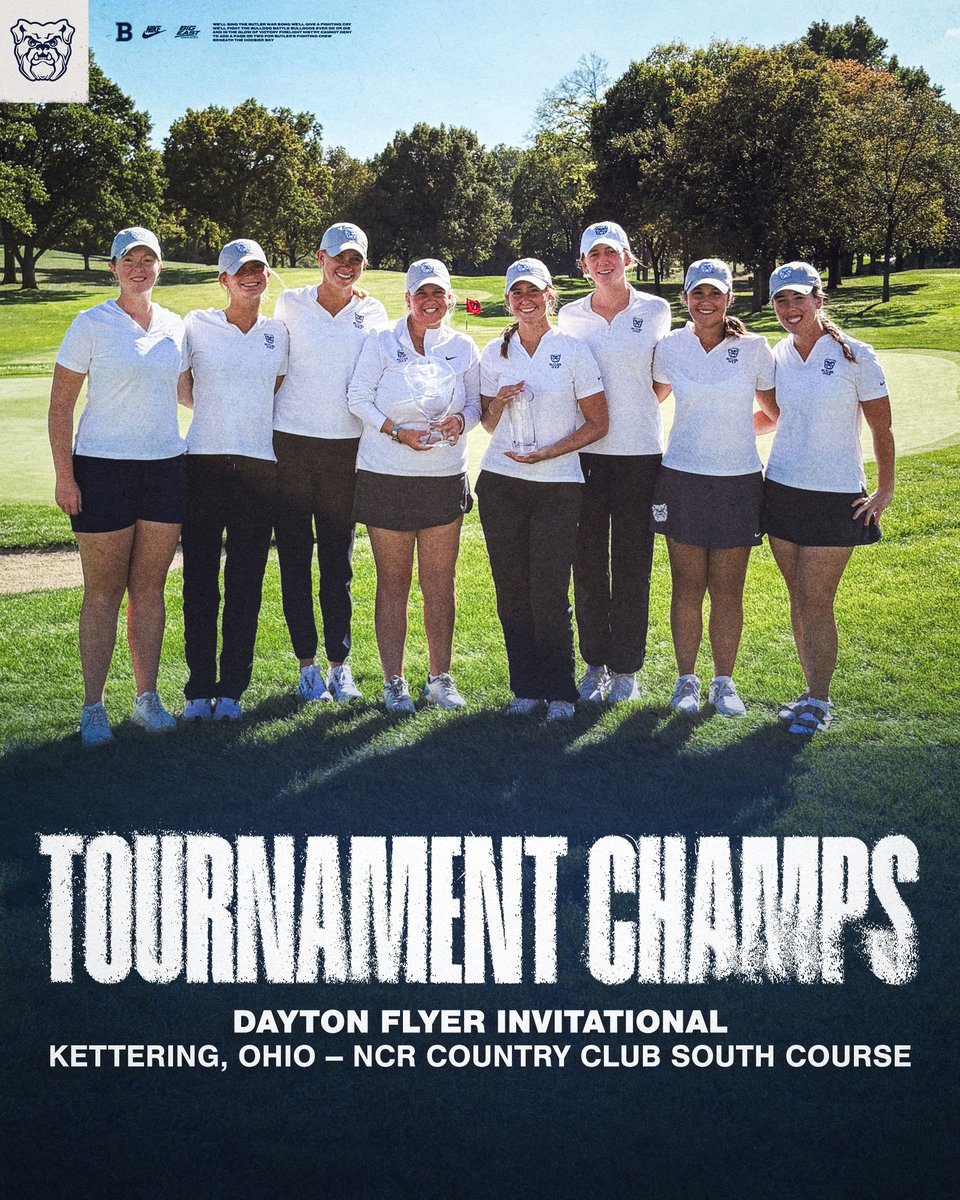 Dayton Flyer Invitational Champions 🥳🏆

#ButlerWay