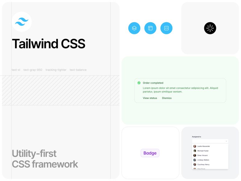 dsgnsystemssurf's tweet image. New in our collection: Framework from @tailwindcss 🏄♂️
designsystems.surf/design-systems…
A utility-first framework that changed how teams think about styling. Build interfaces faster, stay consistent, and keep design and code in sync.
#UIdesign #tailwindcss #UXdesign