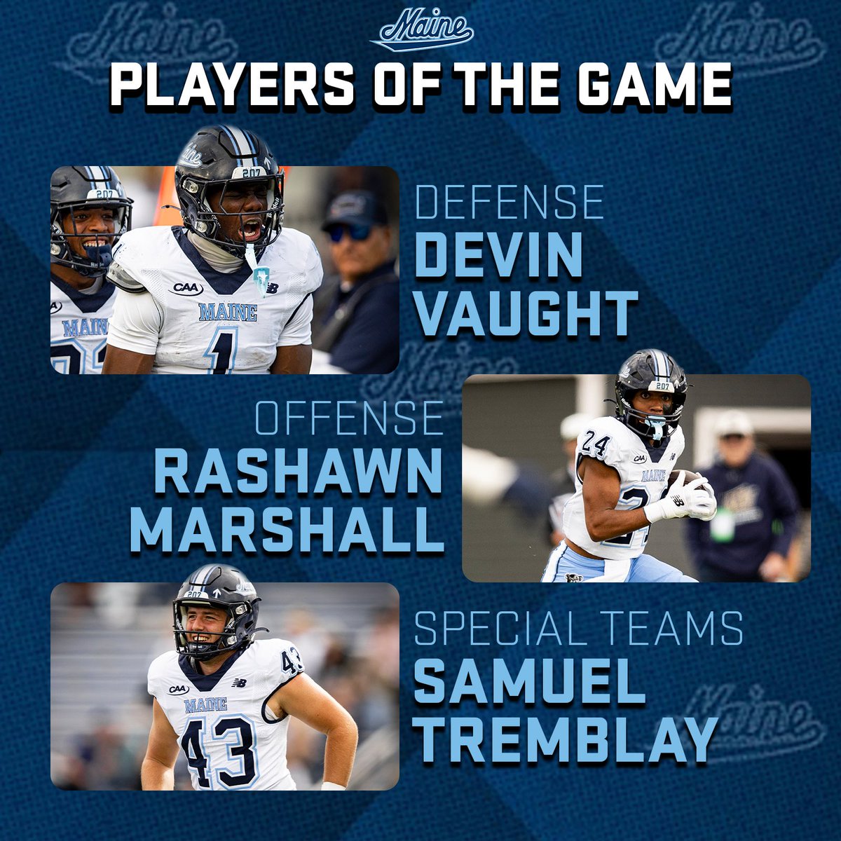 Maine Football tweet media