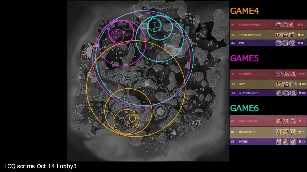 ZonePatterns1's tweet image. LCQ scrims 1014 lobby3