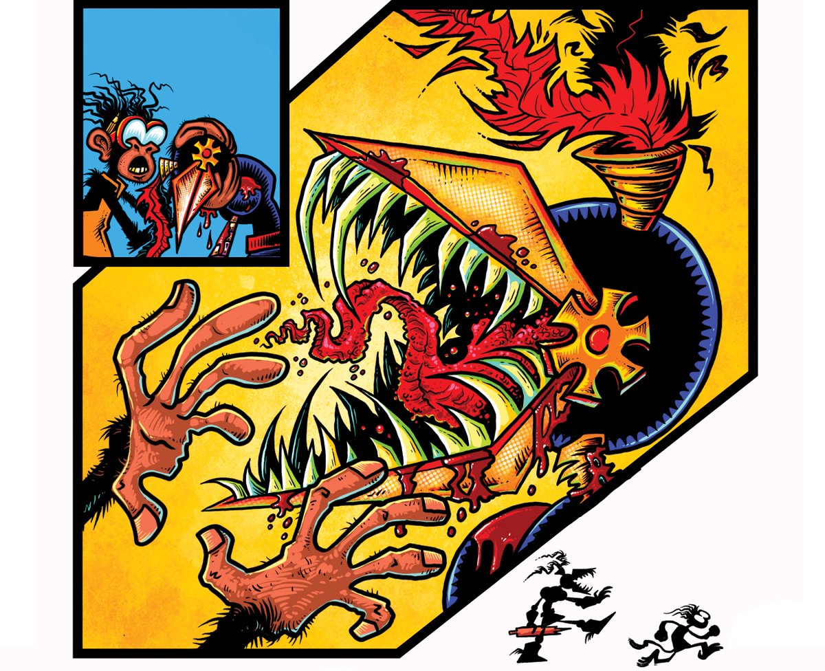 More art form my new XL halloween comic at tinyurl.com/quickhalloween

#indiecomics #drawing #comicart #comics #graphicnovels #fantasyart #halloween #dragons #cartoon #doodle #boardgameart #gameart #inkart #rpg #quickdrawing #illustration #characterdesign #monster #dante #sketch