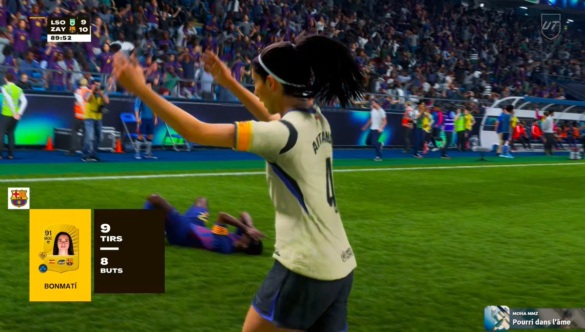 La joueuse d'une vie