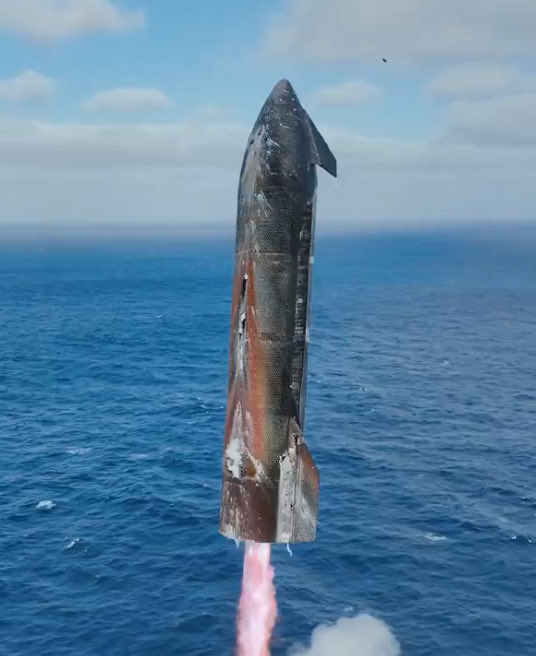 Starship is simply the greatest to ever do it