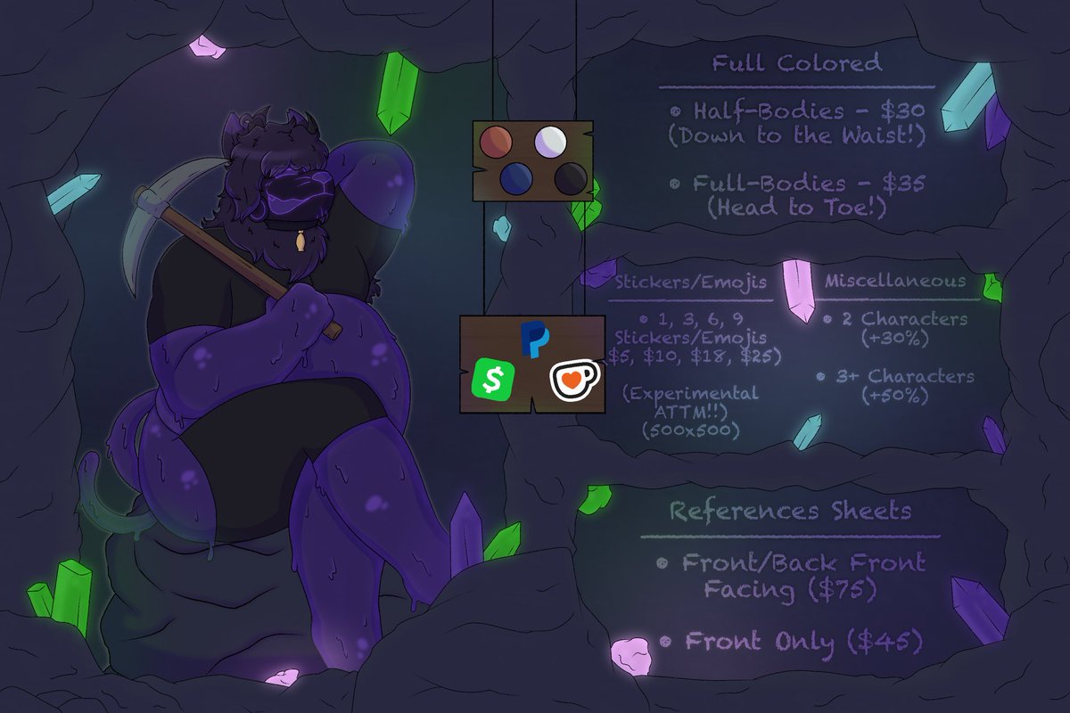 GayGoopyKitty's tweet image. OPENING COMMS! If interested, please make a form through the link below and if you have any questions or concerns, let me know!

docs.google.com/forms/d/e/1FAI…