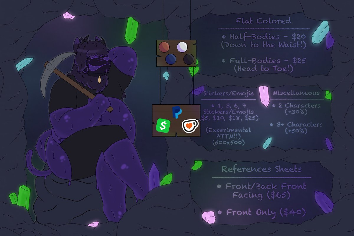 GayGoopyKitty's tweet image. OPENING COMMS! If interested, please make a form through the link below and if you have any questions or concerns, let me know!

docs.google.com/forms/d/e/1FAI…