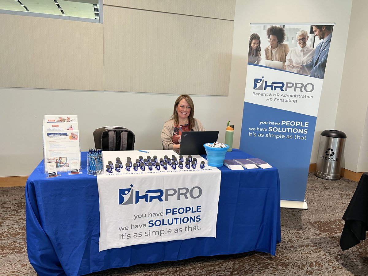 ✅ First stop this week: a client’s open enrollment event! We had great conversations about what counts as eligible and ineligible FSA spending and how to make the most of Dependent Care Accounts.
🔵 Next stop: MISHRM in Grand Rapids — stay tuned for updates!

#HRPro