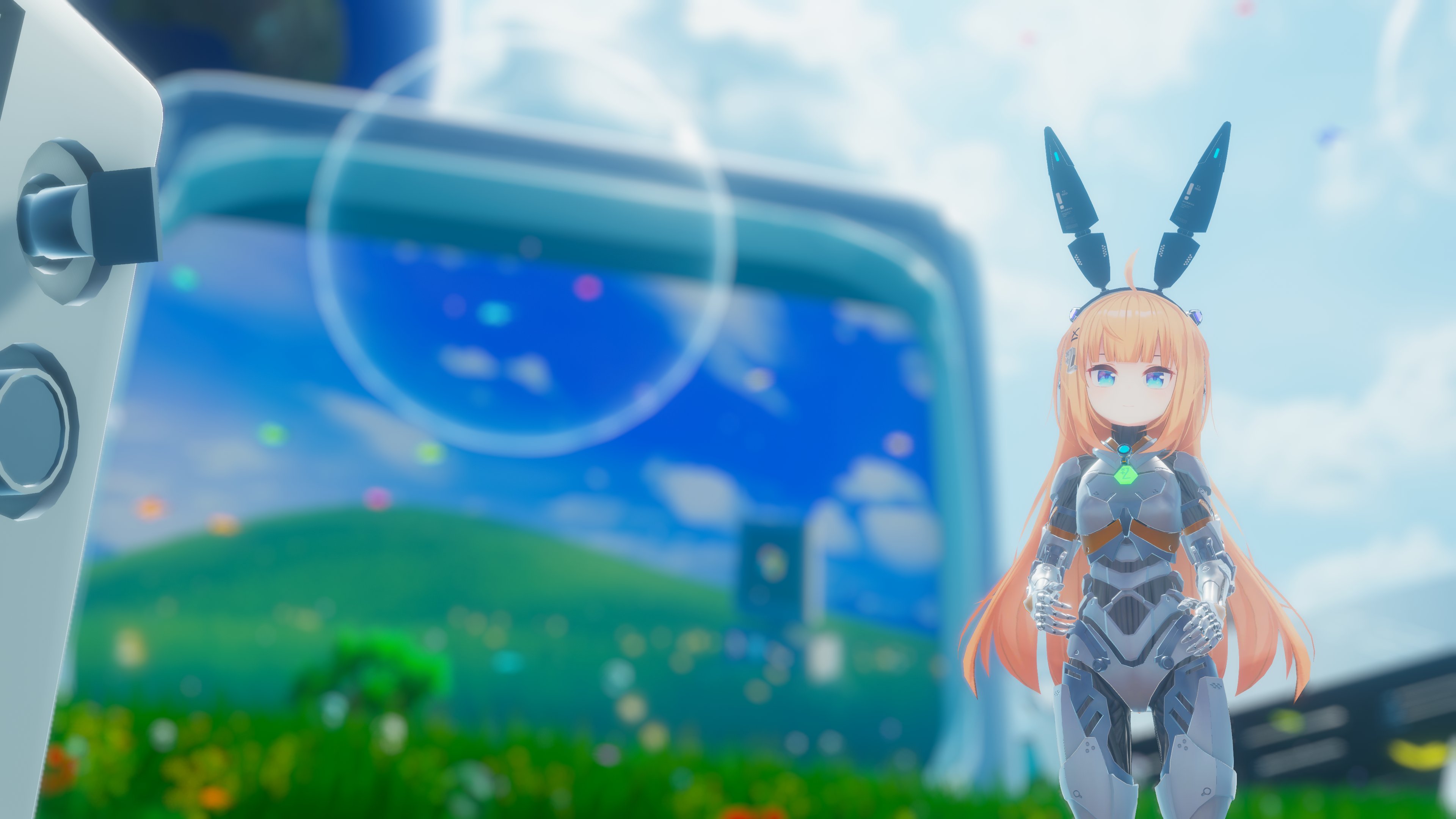 ポ-タブルVRC 15アバター対応】Dazzling Look【VRChat向け衣装モデル