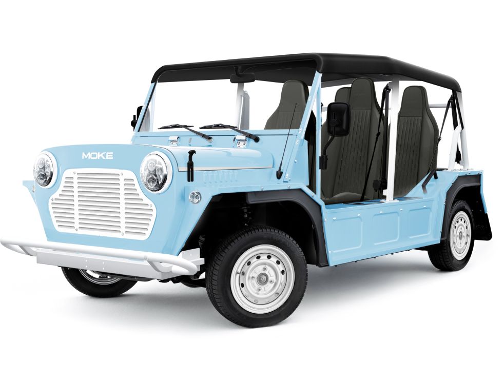 I spotted this new Electric Moke last week.
An interesting, fun looking car. I specced out one on the website, and it came to £31,350.00 
A touch expensive, for a car with no doors and a 10kWh battery.
mokeinternational.com
#BEV #ElectricVehicles
