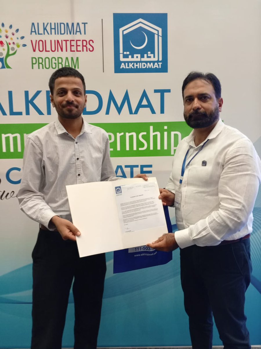 asaddogar0's tweet image. It’s a wrap! 🎓
Honored to complete the Alkhidmat Aghosh Internship Program, where learning met purpose. Grateful to the mentors &amp;amp; team for their guidance and trust. 🌍✨ 

#AlkhidmatFoundation #Aghosh #InternshipExperience #SocialImpact #LearningJourney