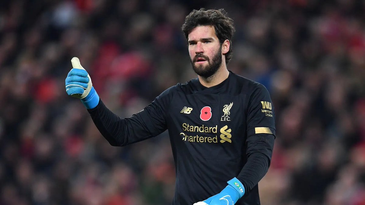 Lucas Collar (@lucascollar) on Twitter photo Alisson Becker: 
✦ 300 jogos pelo Liverpool;  
✦ Mais de 100 clean sheets pelos Reds, média de menos de 1 gol sofrido por jogo.
✦ Com a Seleção, recordista em jogos sem sofrer gol no século, ultrapassando Júlio César; 
✦ Nunca sofreu 3 gols em uma partida com a amarelinha Alisson Becker: 
✦ 300 jogos pelo Liverpool;  
✦ Mais de 100 clean sheets pelos Reds, média de menos de 1 gol sofrido por jogo.
✦ Com a Seleção, recordista em jogos sem sofrer gol no século, ultrapassando Júlio César; 
✦ Nunca sofreu 3 gols em uma partida com a amarelinha