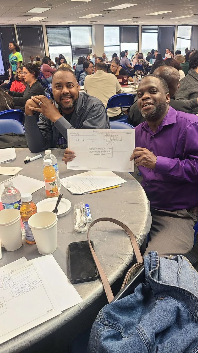 disdstemmath's tweet image. The Math Teacher Collaborative with middle school educators was engaging with discourse and planning. @AaronDaffern @Dallasacademics @DrElenaSHill @AngieGaylord