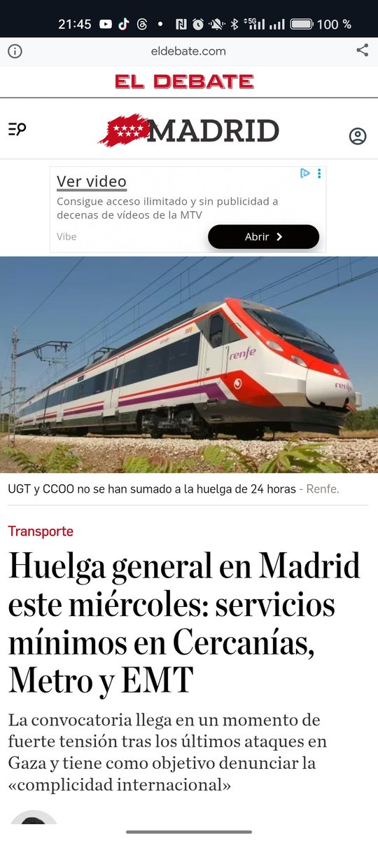 igorbrim's tweet photo. ¿Alguien ve necesaria la huelga general de mañana 15 de octubre? Honestamente se buscan cualquier pretexto para no trabajar y dar por cvlo. #HuelgaGeneral #zurdos #perroflautas https://t.co/mWGXbaszJA