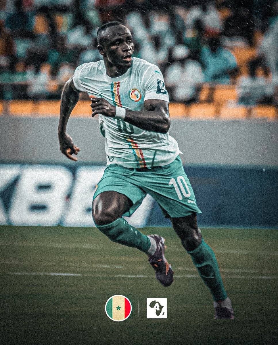 🚨 Sadio Mané offre actuellement la qualification au Sénégal ! 🇸🇳⚽️🙌🏿

DOUBLÉ pour le Nianthio. 🦁🦁