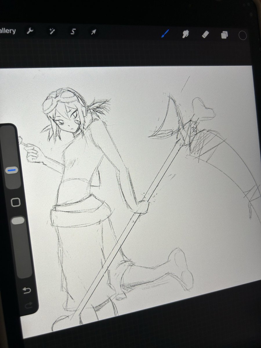 katbonezz's tweet image. sketch