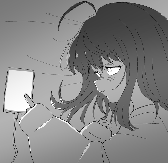 「早く返信してよ」な八奈見さん 