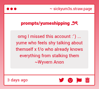 SickYumes's tweet photo. 🦴 yaaaaay i missed all of you guys too ^_^ https://t.co/GS6PB2EWpv