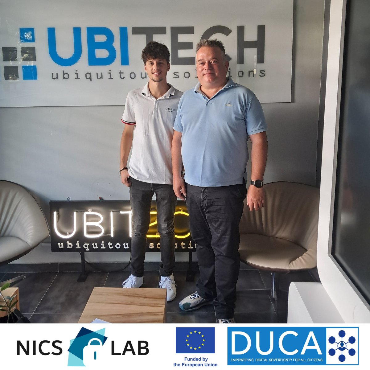 Héctor Guzmán from <a href="/InfoUMA/">Universidad de Málaga</a>  completed a secondment at <a href="/UBITECH_GR/">UBITECH</a> under the DUCA project, exploring DLT usage in mobility scenarios to support DUCA’s mission of empowering Europeans with control over their data and advancing data self-sovereignty.