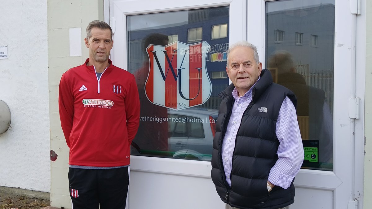 LankyGarry's tweet image. 🔴⚪️ More than 60 years in the making...

Joint boss Nigel McCombie and Club Chairman Barry Turner talk all things @WetheriggsUtdFC.

Just one of the features on this week&apos;s Total Sport: Non-League Cumbria.

Listen here ⬇️ bbc.co.uk/programmes/m00…

@bbccumbriasport