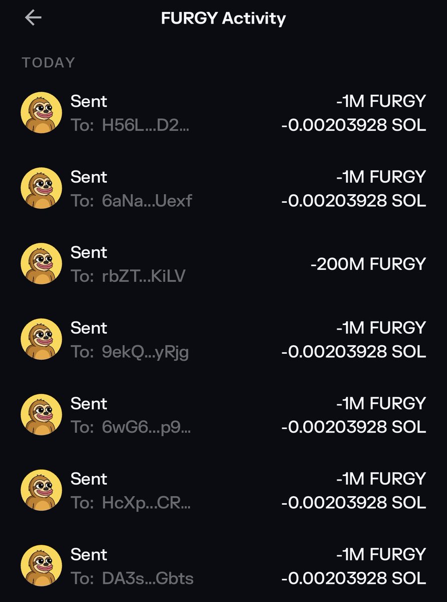 furgy_sol's tweet image. Do you have $0 in your wallet?
Drop your $SOL address, $FURGY changing that for you 😤