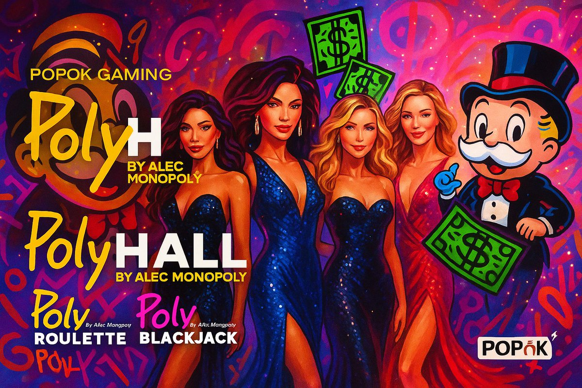 ✌️Vbet Giriş: cutt.ly/IrdbEl3D
💥POPOK GAMING sunar: POLY HALL by Alec Monopoly
🎨Sanat ve şansın kesiştiği yerdeyiz!
🎰Poly Roulette
🃏Poly Blackjack
✨#vbet #vbettr 

💸Masaya otur, kendi oyununu başlat!