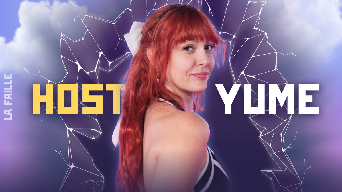 LA FAILLE CONVENTION - J-11

📌 25 Oct 2025, Vierzon

Ravies d’annoncer que <a href="/Yume__Wo__Miru/">Yume 夢</a> sera notre host pour la finale opposant <a href="/TeamVitality/">Team Vitality 🐝</a> Rising Bees à <a href="/ZerancePartout/">Zerance</a> Bloom lors de la convention !

convention.lafailledesinvocatrices.com

Restez pas loin, le casting crew arrive bientôt.