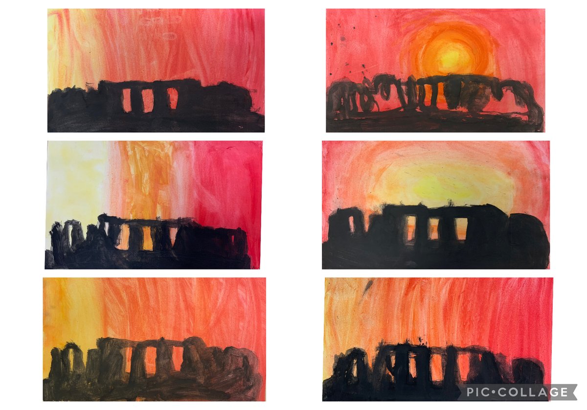 Gorsefield's tweet image. Check out our aspiring Year 3 artists' masterpieces in the style of Oscar Claude Monet #talented #proud #learningwithoutlimits