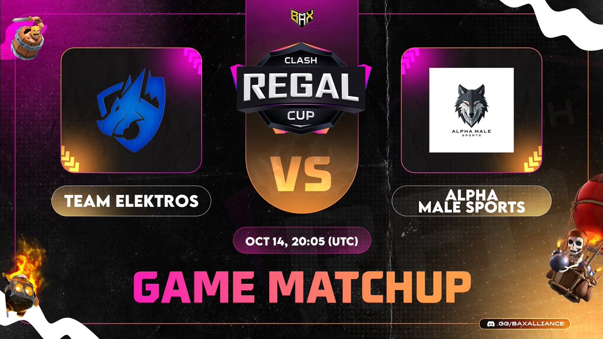 🔴 ESTAMOS EN DIRECTO

🥳 Seguimos con el inicio de semana y tenemos otro duelo hispano!!

🏆 Clash Regal Cup - W3

⚔️ Team Elektros 🆚 Alpha Male Esports

💪 Os esperooooo!

👉 twitch.tv/sply97