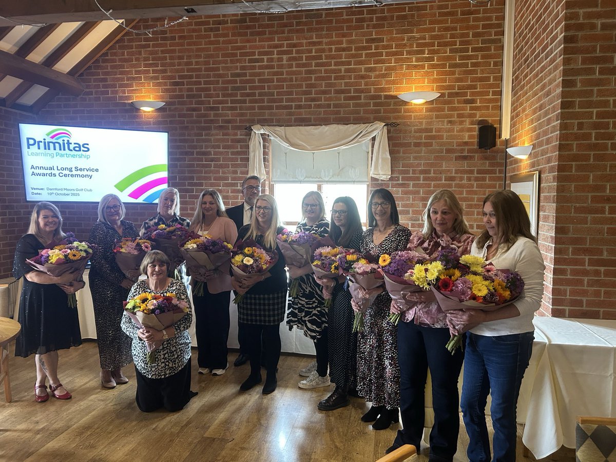 PrimaryRidgeway's tweet photo. A wonderful congratulations to Miss Shepherd for her 20 years service award last week. What an amazing achievement! https://t.co/oIIe7O6MLK