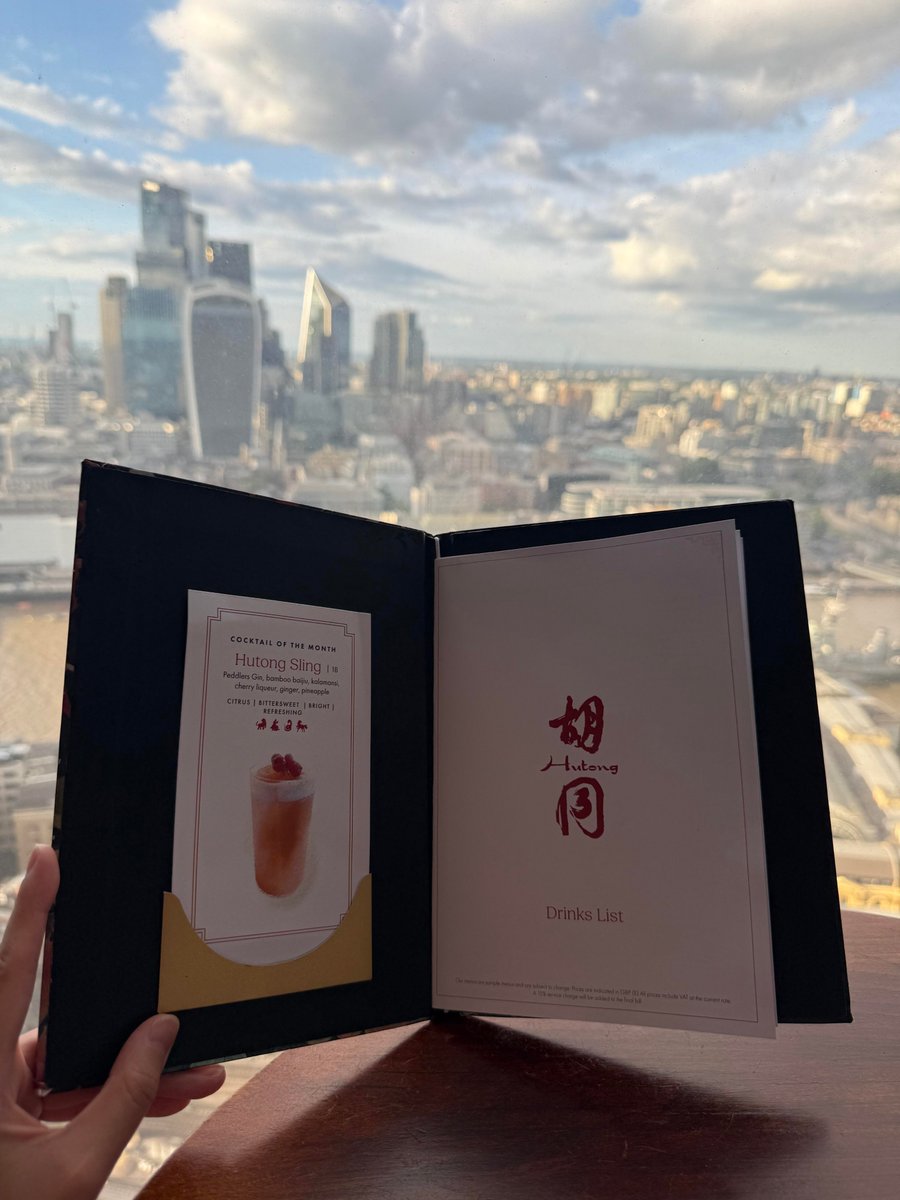 I discovered a Chinese restaurant in London, nice😻👏