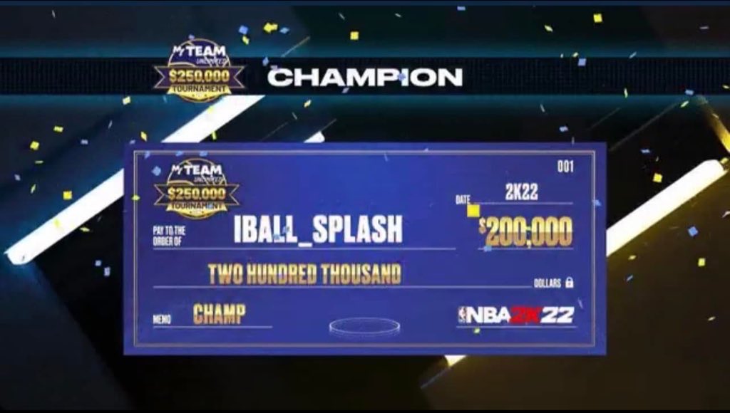 SplashEdition's tweet image. A nigga who made more money off 2K, than you will in your entire life, and that’s not even a quarter.