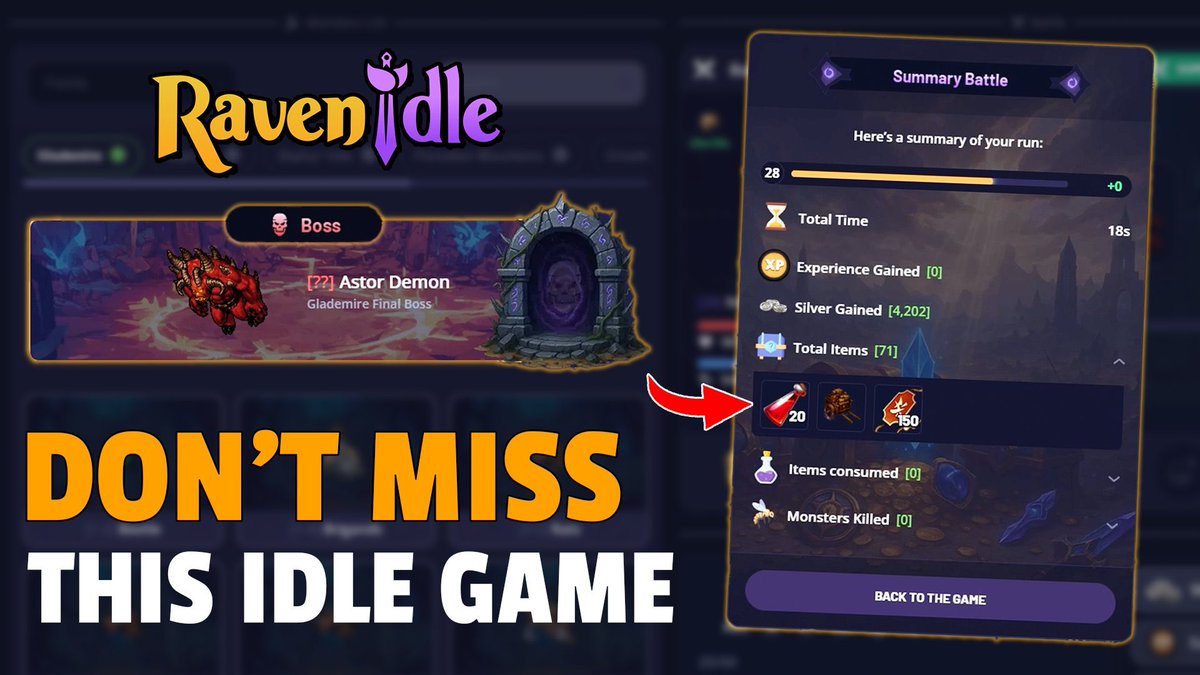 tifeoxweb's tweet image. Web3 Ownership, Simplified
No wallets. No seed phrases. No stress.
Just log in, play, and you’re already part of the economy.
That’s the quiet genius of @RavenIdle
it hides the blockchain backend without hiding what makes Web3 powerful.
Every resource, land, and upgrade you…