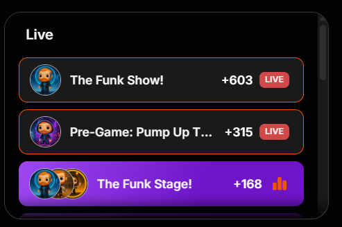 171 days on <a href="/TheArenaApp/">The Arena ⚔️</a> building a community and look at our incredible results!!

It's like this every day!

THREE community streams at the same time, all well supported.

Three years, live every day on X and we couldn't achieve even 1% of these results.
We have a token, NFTs,