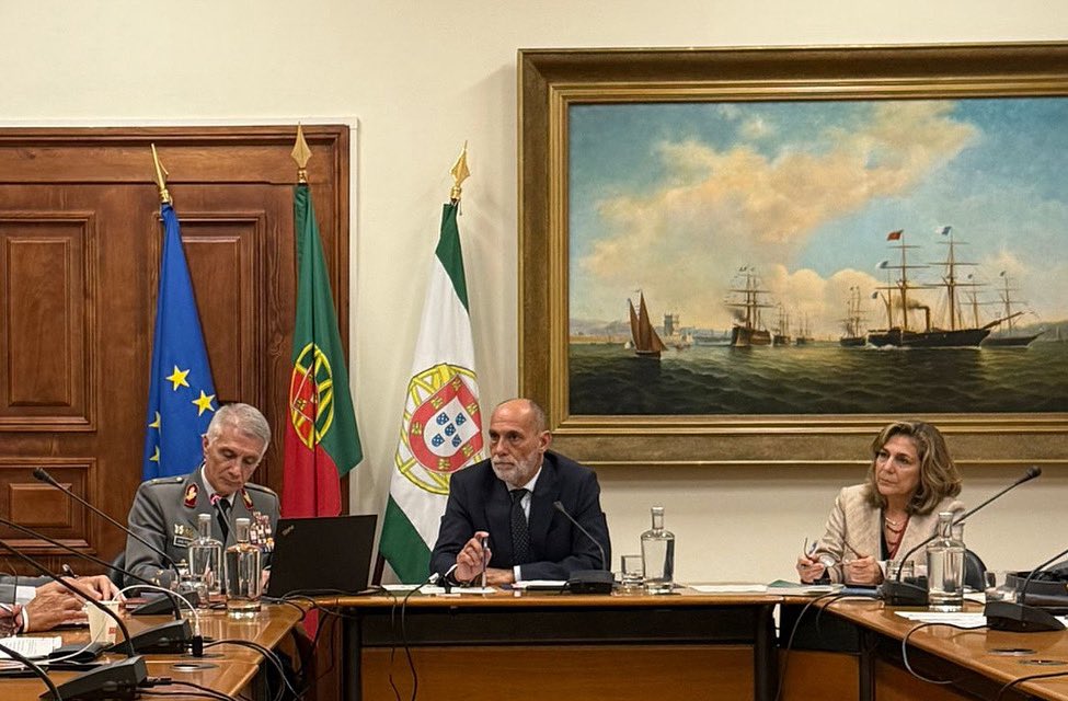limetaste's tweet photo. Realizou se hoje a audição do Chefe do Estado-Maior-General das Forças Armadas, https://t.co/4XZsMUfDuW Senhor General José Nunes da Fonseca, no âmbito do plano de atividades da Comissão de Defesa Nacional.
A audição realizada foi à porta fechada. https://t.co/lFfjXGAAcr