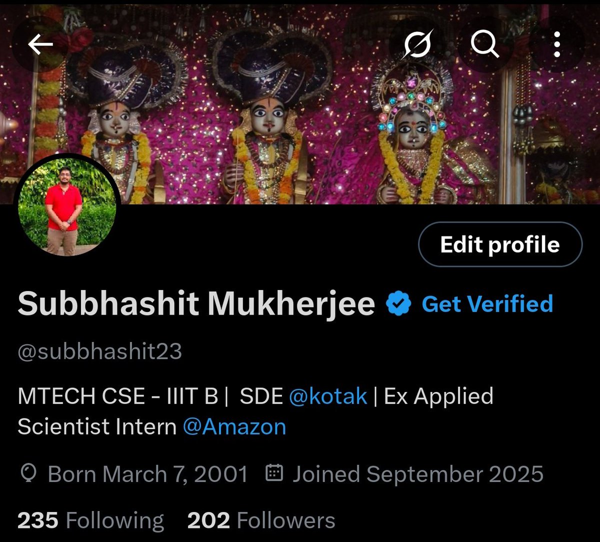 subbhashit23's tweet image. Crossed 200 Followers 

#letsconnect #buildinpublic #java #Python #AWS