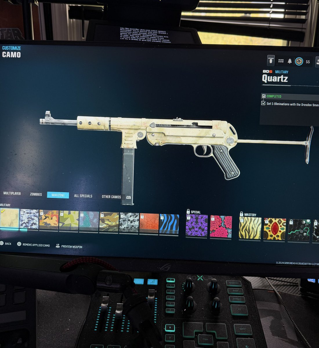 Just unlocked the mastery camo from battlefield 6 on my mp40 with five headshots