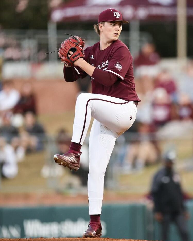 .<a href="/AggieBaseball/">Texas A&M Baseball</a>'s pitching staff showed out in a 12-inning exhibition win over TCU, holding the Horned Frogs scoreless over the first eight innings.

Aiden Sims (<a href="/AidenSims4/">Aiden Sims</a>) led the way with four punchouts in two scoreless innings, helping the Aggies tally 11 strikeouts.