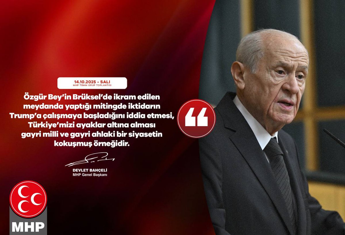 Genel Başkanımız Sayın Devlet Bahçeli'nin bugünkü Meclis Grup Toplantısı'nda verdiği mesajlar #MHP #Sakarya #MHPSakarya #SakaryaMHP