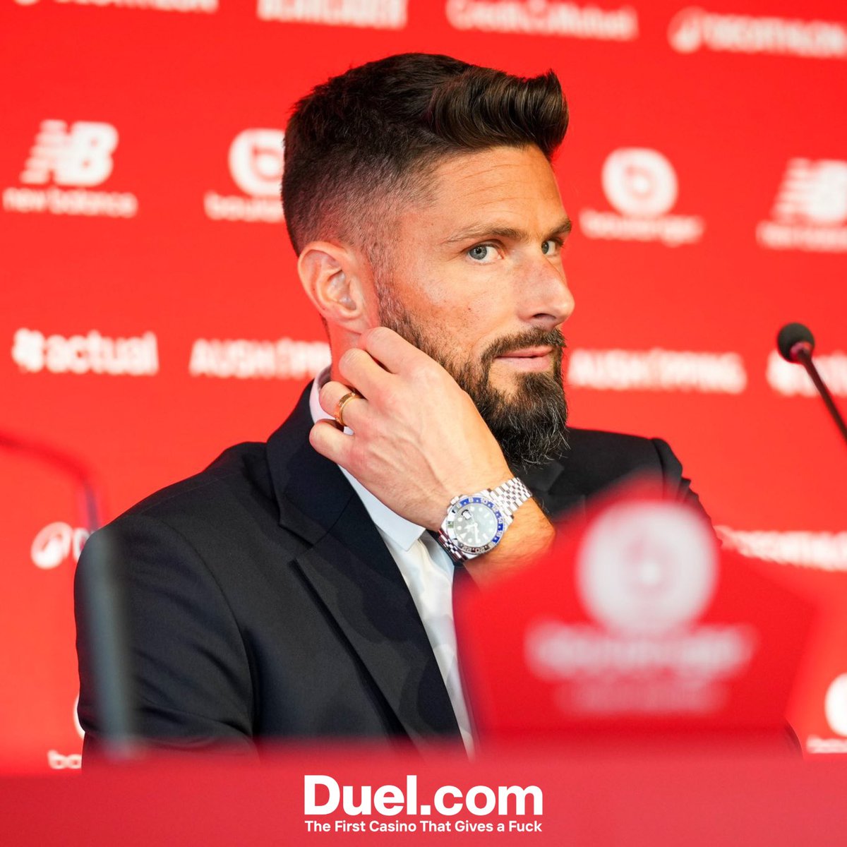 afc_treyy's tweet image. - 🚨👀Olivier Giroud : "I would say there's been a continuity, in a different style, but a continuity of what #Arsenal have done.
“I would love to see them win the league. Mikel will never give up. I wish them to win." #afc
