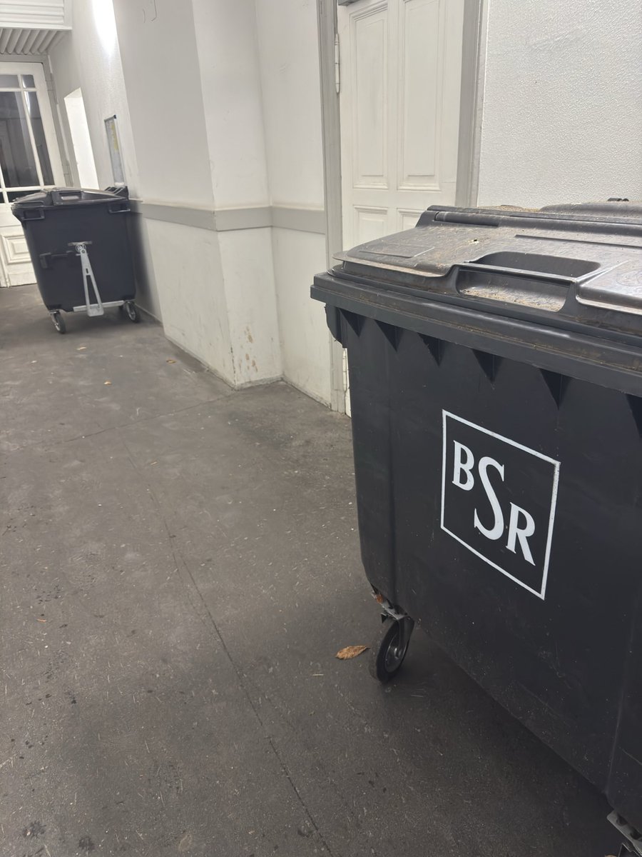 area_57's tweet photo. @BSR_de eure Kollegen machen in der Regel einen guten Job, aber warum schaffen Sie es diesmal nicht die geleerten Tonne wieder auf den Müllplatz zu stellen? https://t.co/HBgmHBNSJ6