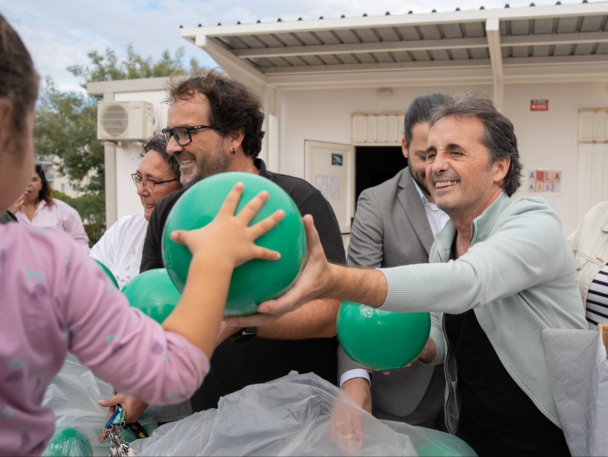 🎉 Gran festa a l’Institut Escola de Fenals per celebrar la recuperació dels Patis Oberts

📆 El proper dijous 16 d’octubre es celebrarà a l’escola Esteve Carles de 16.30h a 18.30h

ℹ️ Més informació: lloret.cat/NDP_PatisObert…