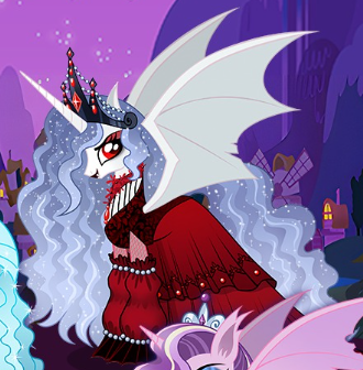 VAMPIRE CELESTIA 
OMG LOOK AT HERR 😭😭😭