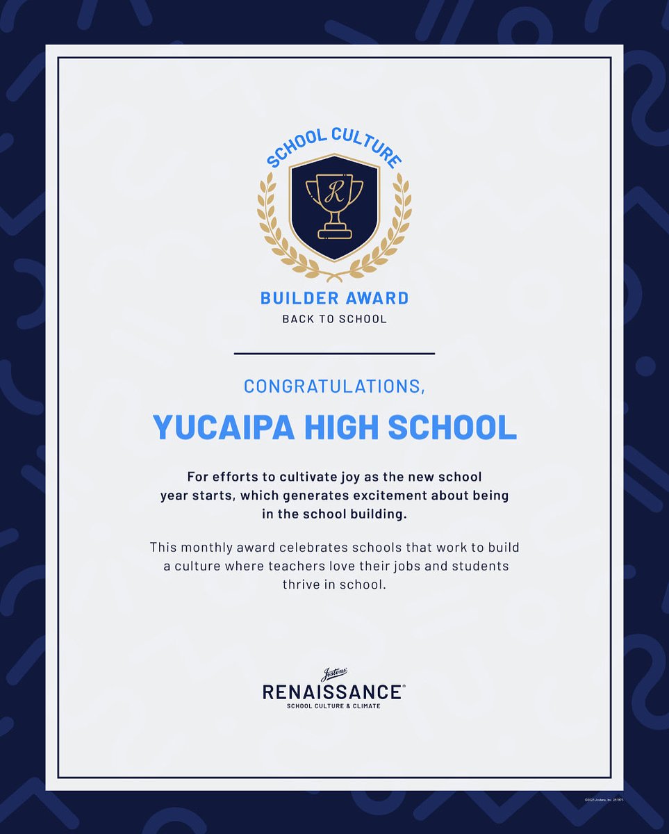 Yucaipa High School tweet media