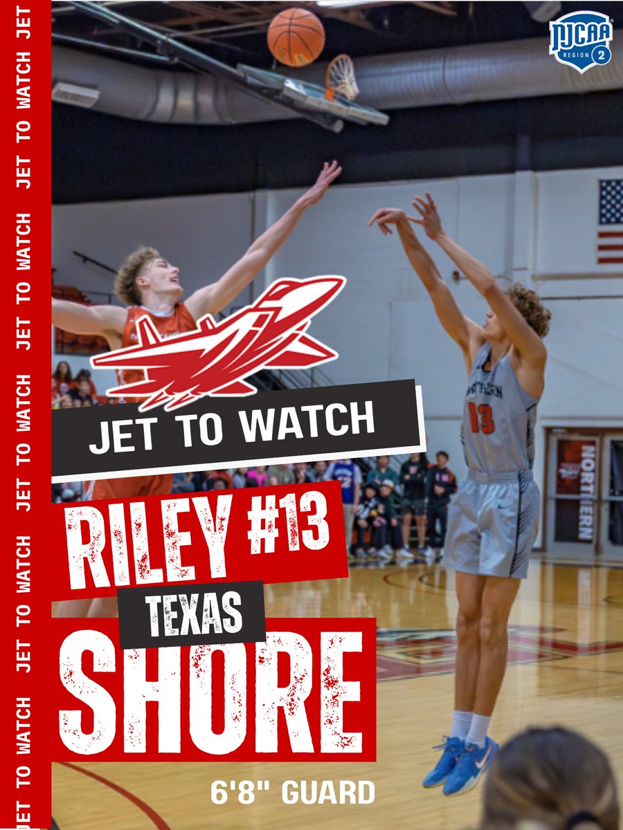 NOCEnidMBB's tweet image. 4 YEAR COACHES‼️ All eyes on our 6’8” sophomore guard from Texas 🌵 Riley Shore | @Shore3Riley ~ a true sharpshooter with size and skill. Catch him at the MOKAN Jamboree in Kansas City this Friday 🏀🧨

#JetToWatch #JetFAM ✈️