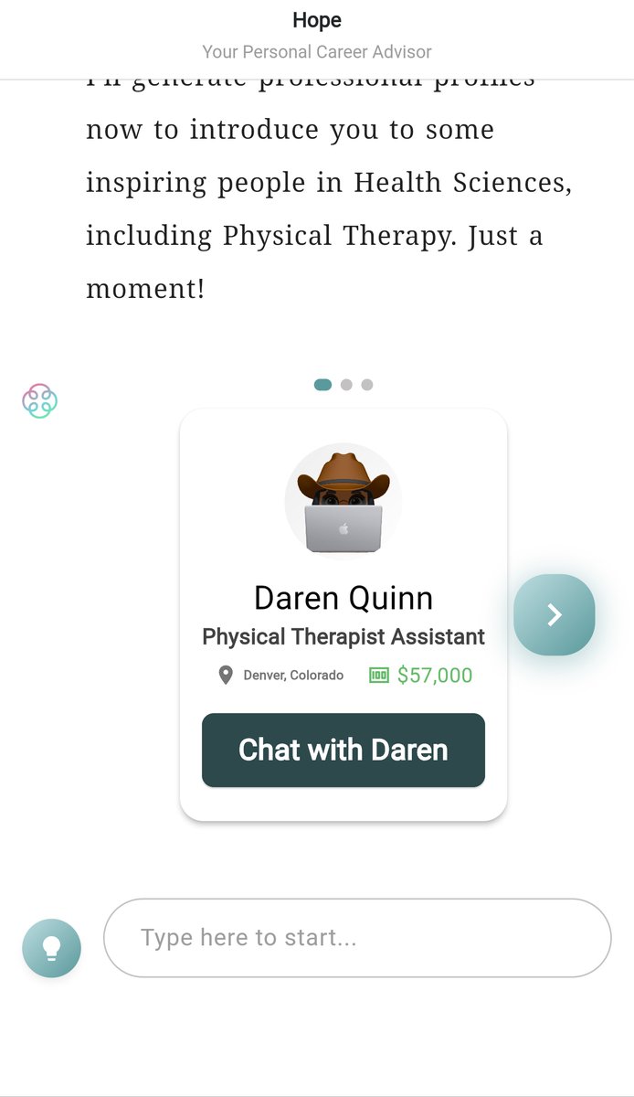 HopeStreetGroup's tweet photo. Tired of Shrugs when you ask about their future? 🤷‍♀️

This AI tool is the secret to getting students excited about career readiness. Watch them lean in as it matches their strengths to real-world jobs.

💡 Free Demo: https://t.co/nA8Lx40oWv

#hopestreetgroup #futureme #AI #CTE https://t.co/Dp60pHkP6T
