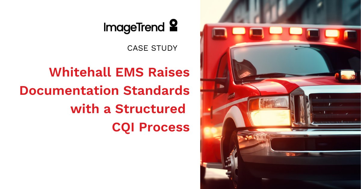 ImageTrend_LLC's tweet image. A daily CQI review process helped Whitehall EMS strengthen compliance, boost billing accuracy, and support provider growth.
Read the case study: hubs.la/Q03MxCjz0 

#EMS #PublicSafety #DataDrivenCare