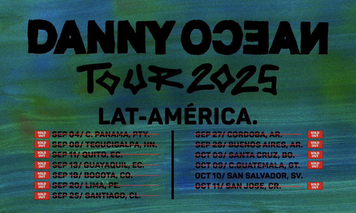 El tour más increíble de mi vida! Gracias a todos los que se llegaron, gracias por su cariño y por cantarlas todas a fuego conmigo. 

A mis hermanos Venezolanos, gracias por sus atenciones y sus palabras en cada lugar que fuimos. 

Babylon Club los adoro!! Gracias por tanto!!