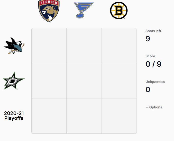 Puckdoku Game 835:
puckdoku.com
Repost and reply with your score