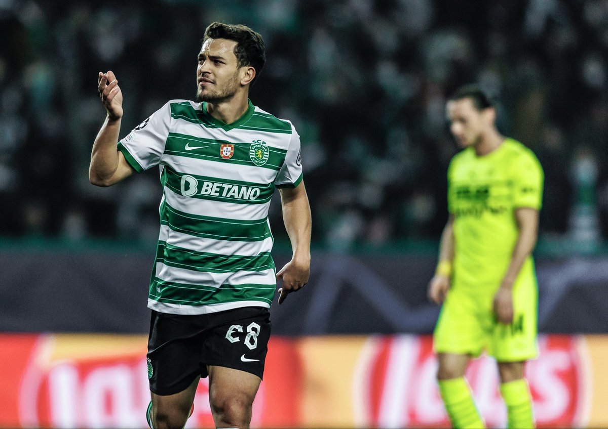 SportingCP's tweet photo. Hit it like Pote did on that match. https://t.co/biNh7ri0n2