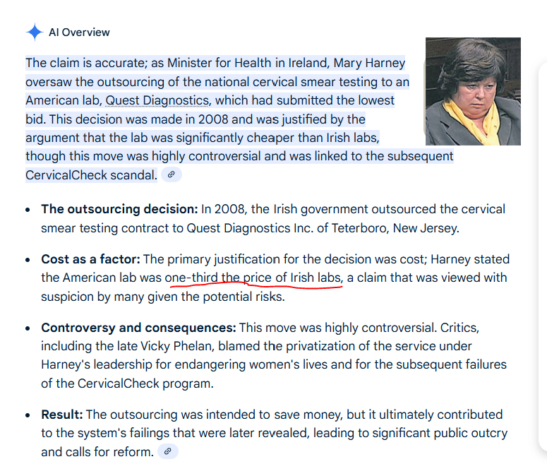 #MaryHarney spent $410 dollars in a Beauty Salon for a hair do and nails. She went to the cheapest American Lab for overseeing of women's healthcare. This proved detrimental to the women of Ireland. Thinking of Vicky Phelan &amp; the other brave ladies #cervicalcheckdebacle